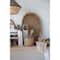 Hello Honey® Decorative Handwoven Oval Seagrass and Rattan Trays with Handles Set